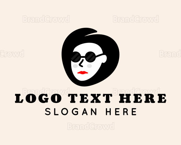 Fashion Sunglasses Woman Logo