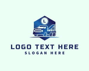 Tow Truck Vehicle Logo