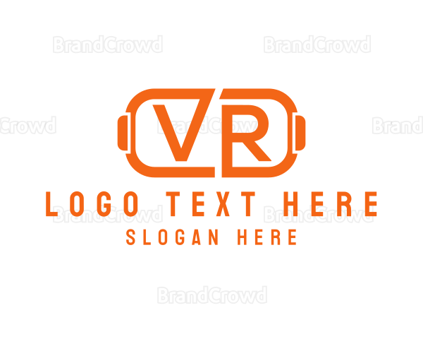 Cyber VR Tech Goggles Logo