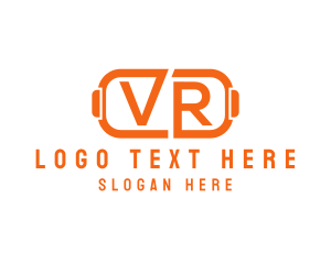 Cyber VR Tech Goggles Logo