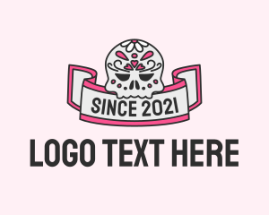 Sugar Skull Banner  Logo