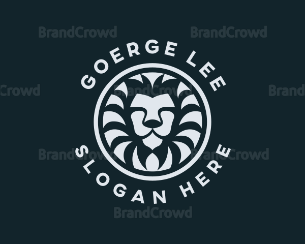 Circle Lion Safari Logo