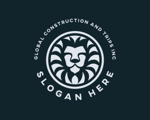 Circle Lion Safari Logo