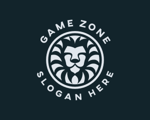 Circle Lion Safari logo design