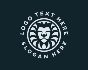 Circle Lion Safari Logo