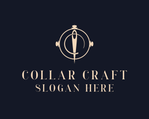 Luxury Needle Tailoring logo design