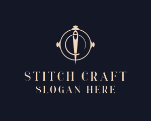 Luxury Needle Tailoring logo design