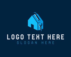 Home - Home Plumbing Pipe Wrench logo design