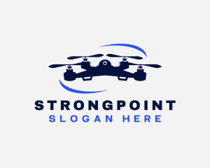 Drone - Drone Aerial Flight Photography logo design