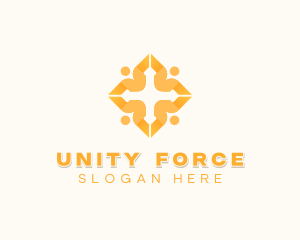 Alliance - Community People Foundation logo design