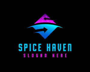 Space Travel Gaming logo design