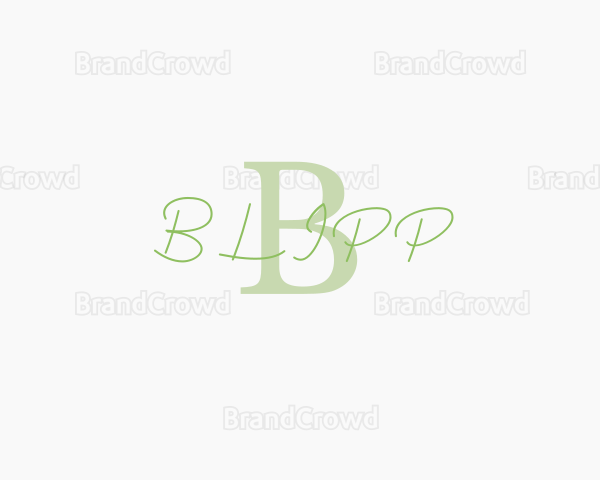 Simple Script Business Logo