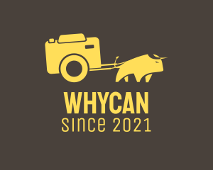 Digital Camera - Golden Bull Camera logo design