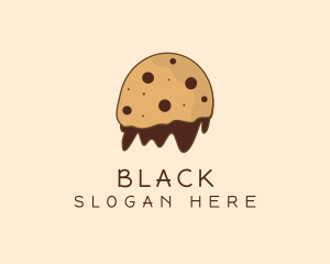 Snack - Sweet Chocolate Cookie logo design