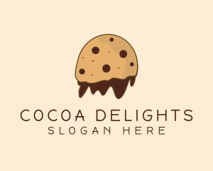 Sweet Chocolate Cookie logo design