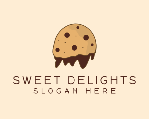 Sweet Chocolate Cookie logo design