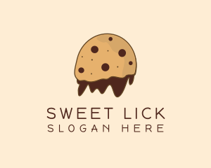 Sweet Chocolate Cookie logo design