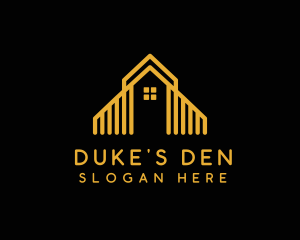 Deluxe Home Apartment  logo design