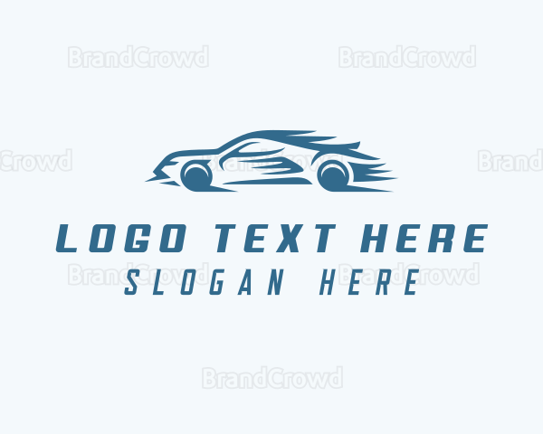 Sports Car Racing Logo