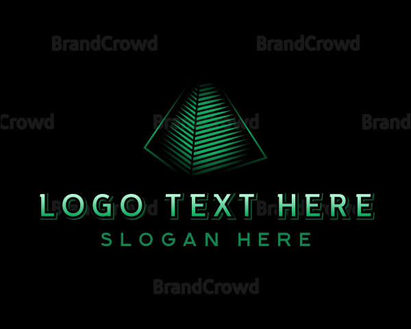 Triangle Pyramid Business Logo