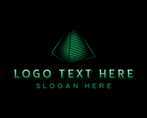 Investment - Triangle Pyramid Business logo design