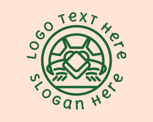 Toad - Green Toad Doodle logo design