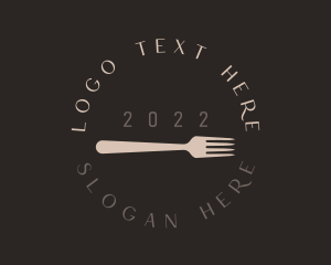 Homecook - Restaurant Fork Dining logo design