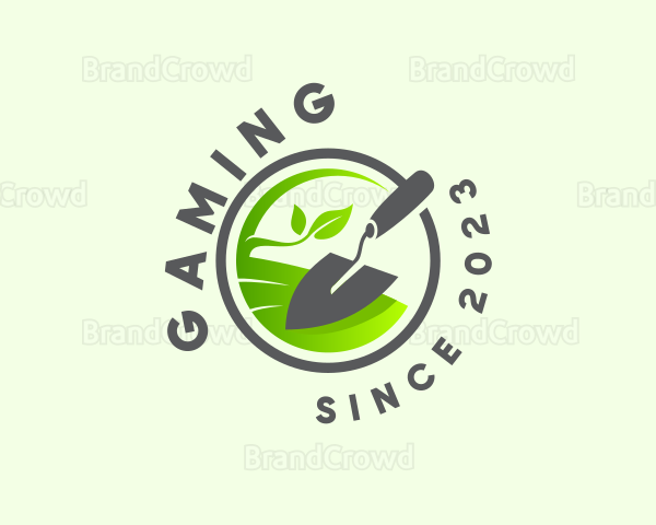 Garden Plant Trowel Logo