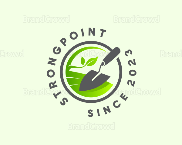 Garden Plant Trowel Logo