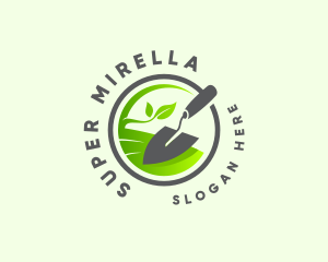 Garden Plant Trowel Logo