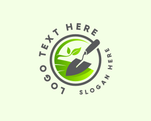 Garden Plant Trowel Logo