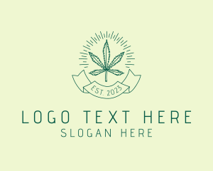 Classic - Herbal Marijuana Dispensary logo design