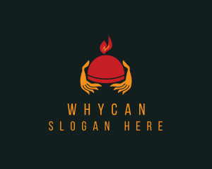 Spicy - Restaurant Tray Waiter logo design