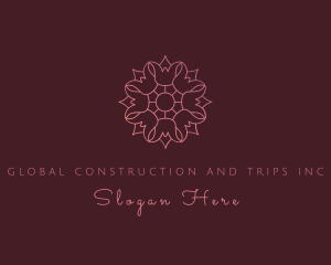Event Styling - Botanical Floral Decor logo design
