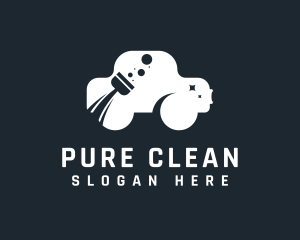 Fancy Carwash Cleaning  logo design