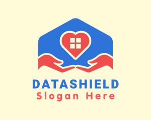 Parenting - House Care Heart logo design