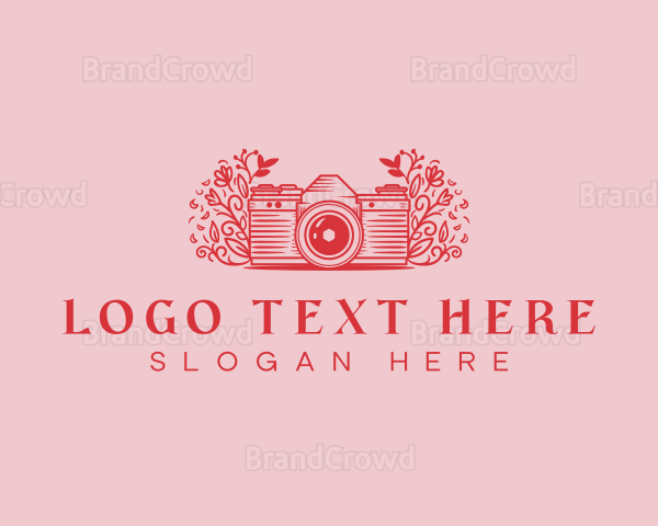 Floral Camera Studio Logo