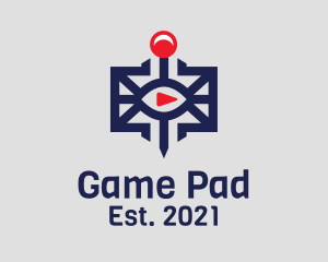 Game Gadget Joystick  logo design