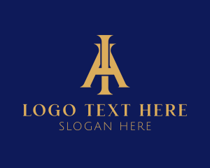 Professional - Premium Regal Company Letter AI logo design