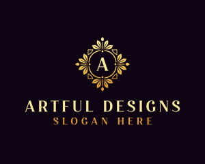 Elegant Floral Event logo design