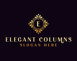 Elegant Floral Event logo design