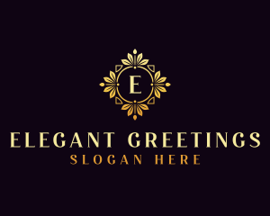 Elegant Floral Event logo design