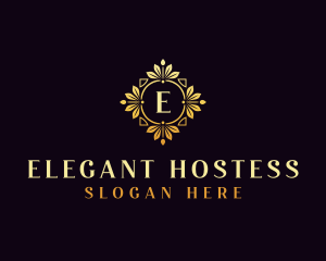 Elegant Floral Event logo design