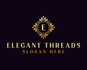 Elegant Floral Event logo design