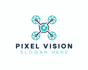 Drone Gadget Camera logo design