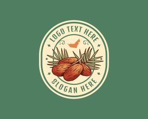 Date Palm - Date Palm Fruit logo design