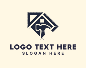 House Construction Tools Logo