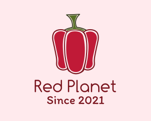 Minimalist Bell Pepper  logo design