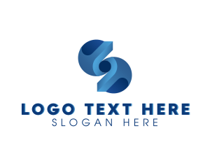 Letter Gc - 3D Crypto Technology logo design