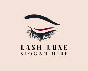 Beauty Eyelash Eyeliner  logo design